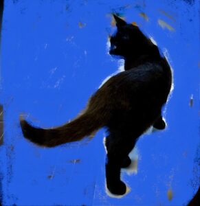 Dancer in Blue
